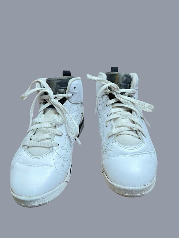 Nike Air Jordan Jumpman MVP White Yellow Ochre PS DZ5578-107 Size 3Y - Thumbnail 2