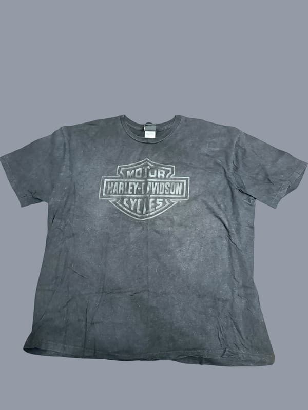 Harley-Davidson Peterson's South Miami Florida Bar & Shield T-Shirt 2XL - Image 1