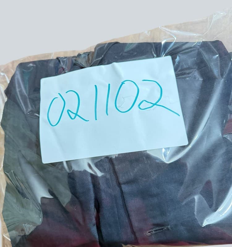 Vintage 90s Stein’s Gray 2 Button Blazer Sport Coat Mens 36R - Thumbnail 6