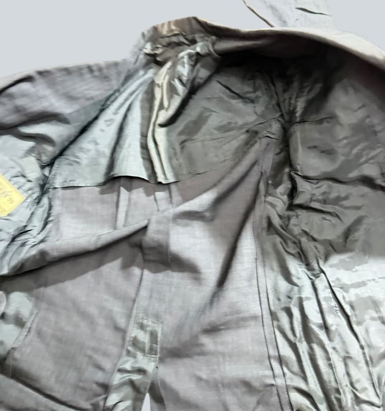 Vintage 90s Stein’s Gray 2 Button Blazer Sport Coat Mens 36R - Thumbnail 4