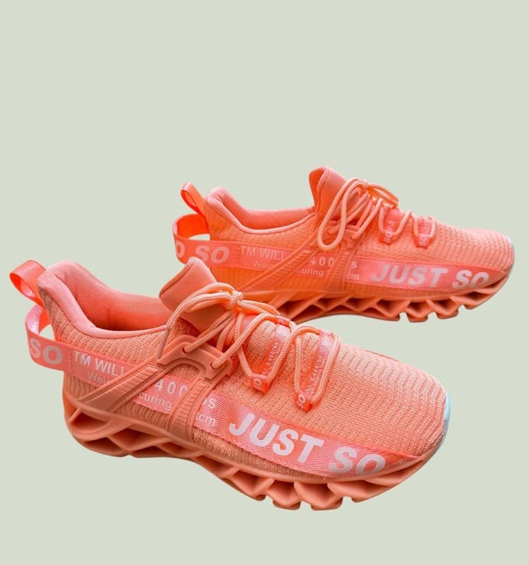 Women's Just So So Non Slip Blade Performance Sneakers Orange Women’s 8.5–9 - Thumbnail 4
