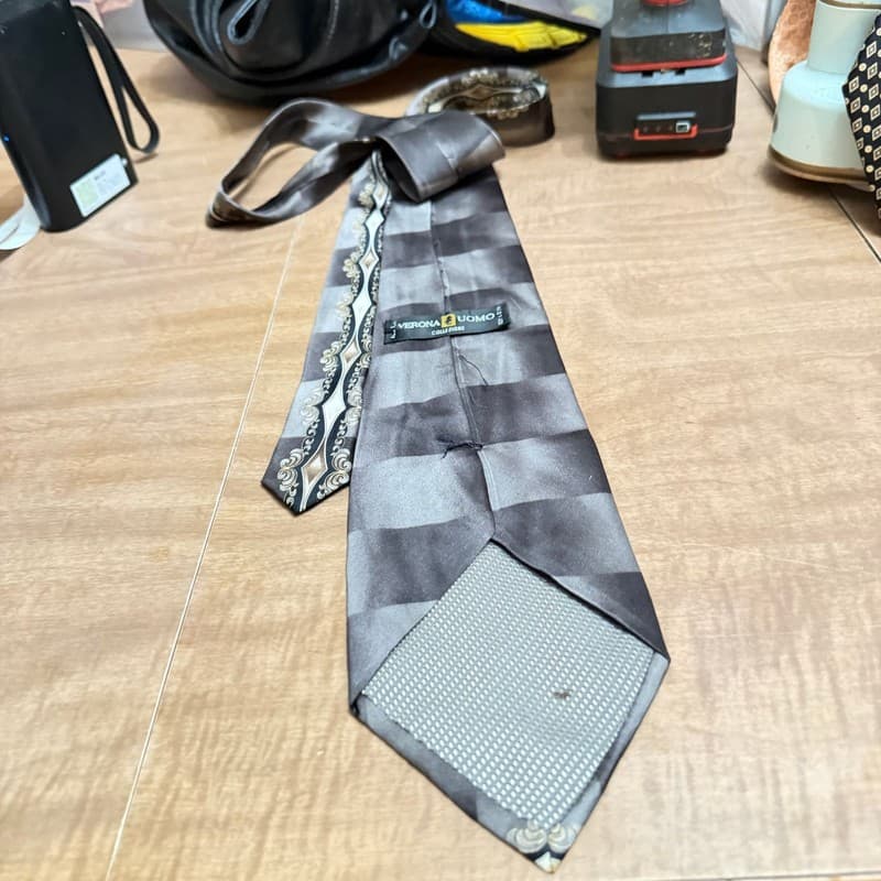 Men’s Silk Necktie Lot of 5 – Designer & Brand Names – Dress / Office - Thumbnail 3