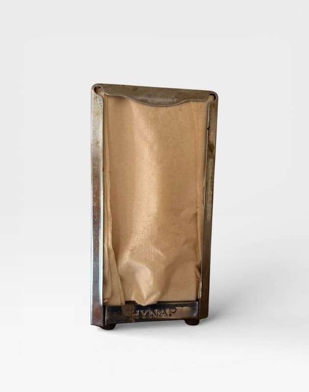 Vintage Hynap Chrome Napkin Dispenser Tabletop Diner Restaurant Retro 1950s - Thumbnail 2