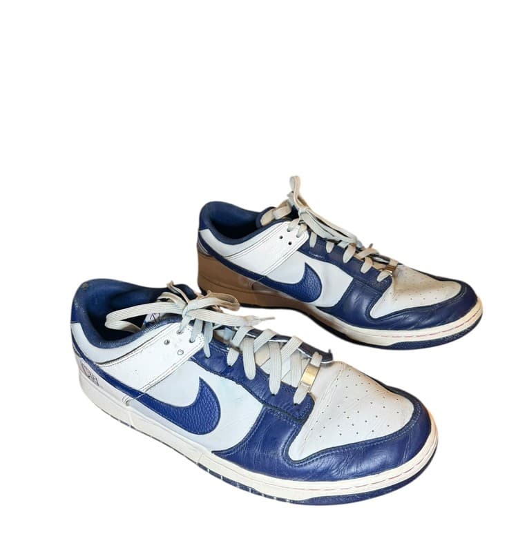 Nike Dunk Low Game Royal Midnight Navy FQ8826-100 Mens - Thumbnail 3