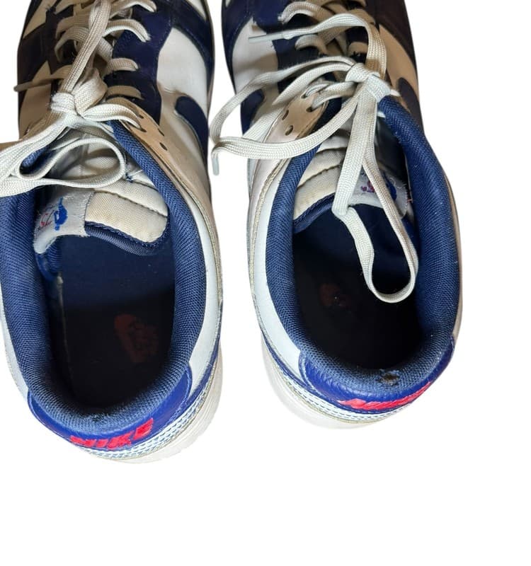 Nike Dunk Low Game Royal Midnight Navy FQ8826-100 Mens - Thumbnail 5