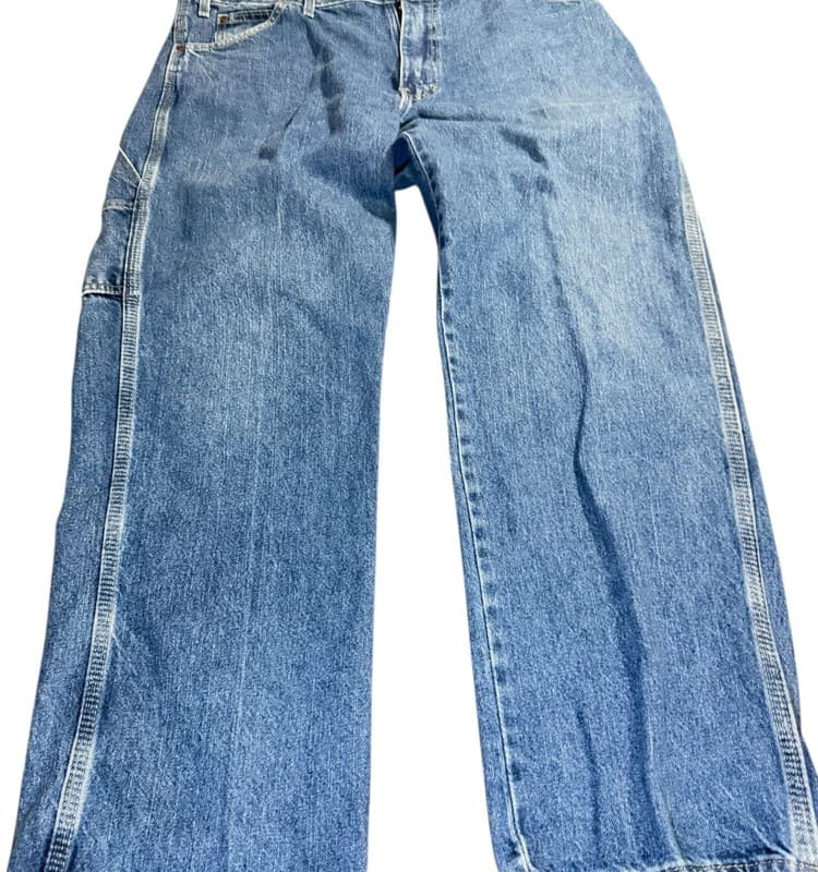 Dickies W316AAB Carpenter Jeans Men’s 36W x 29L Blue Denim Workwear - Image 1