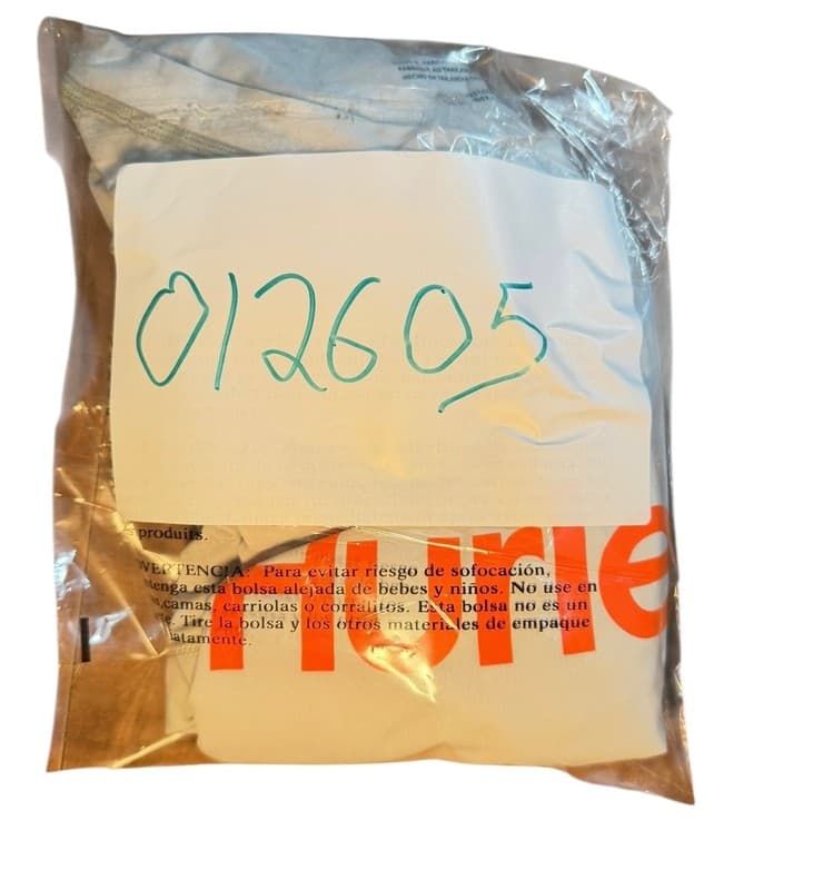 Hurley Men's Short Sleeve Rash Guard, Light Grey/Orange, Size XL — UPF 50+ - Thumbnail 6