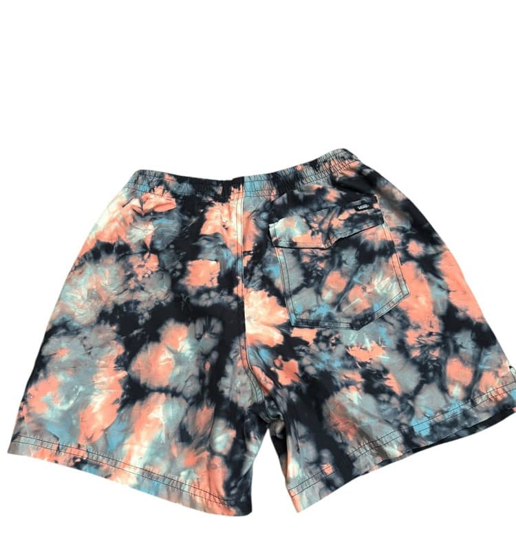 Vans Mixed Volley 16 Short Black Tie Dye - Thumbnail 3
