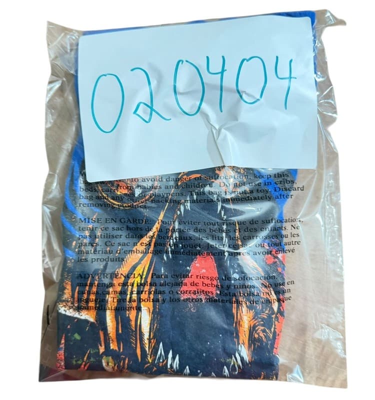 Jurassic World Boys T-Rex Graphic Blue T-Shirt Size S (6/7) - Thumbnail 5