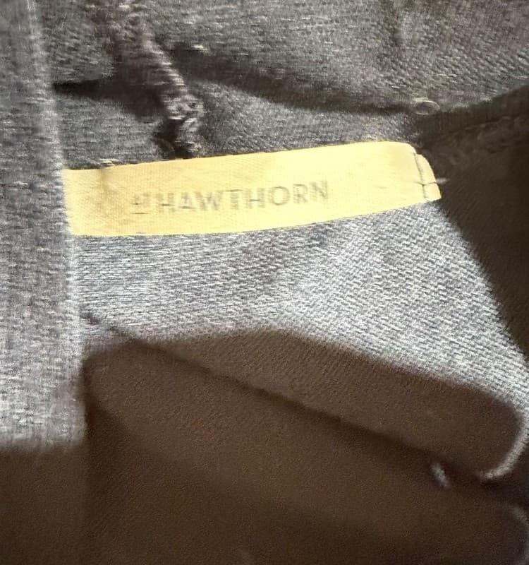 4-7 Hawthorn Black Open Front Cardigan - Size Small/Medium - Thumbnail 3