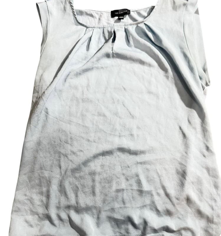 The Limited Light Blue Sleeveless Blouse Women’s Size Small - Image 1