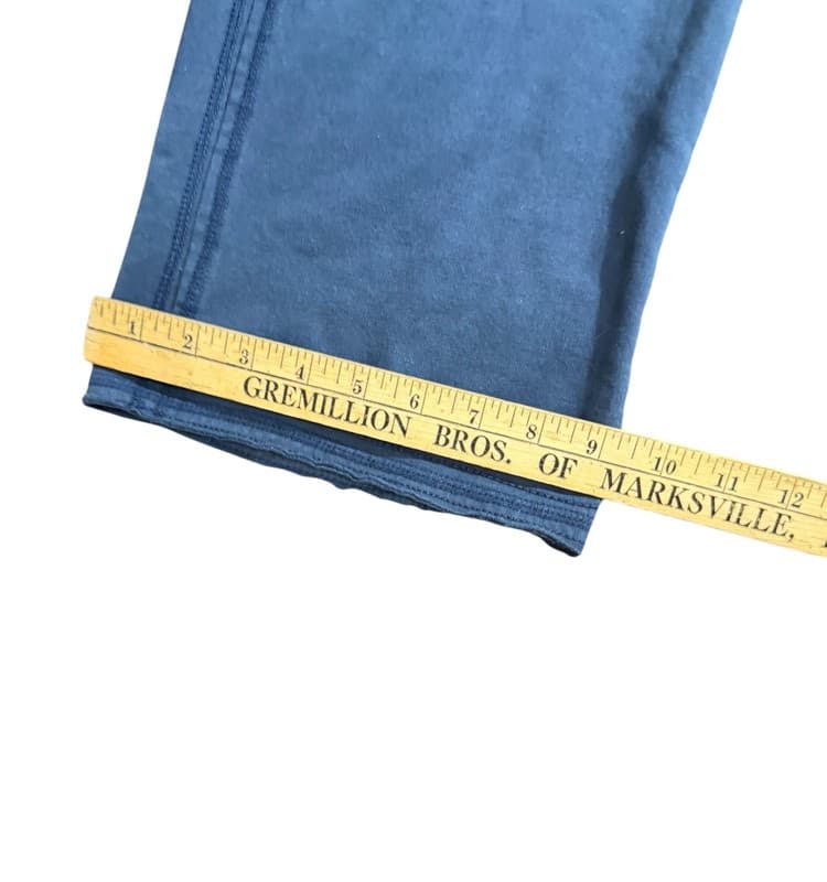 Green Tea Womens Lounge Pants Black Drawstring Straight Leg Size M - Thumbnail 5