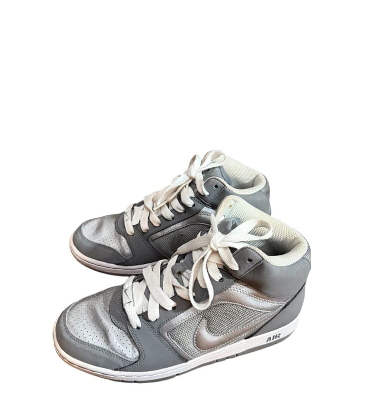 Nike Air Prestige III Mid Men’s US 7.5 Grey Silver White 334480-006 - Thumbnail 2