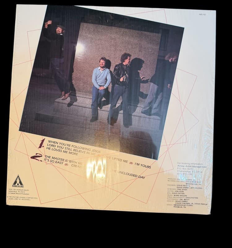 Vintage 1983 Rock City Boys LP Christian Rock Morada Records Vinyl Album - Thumbnail 2