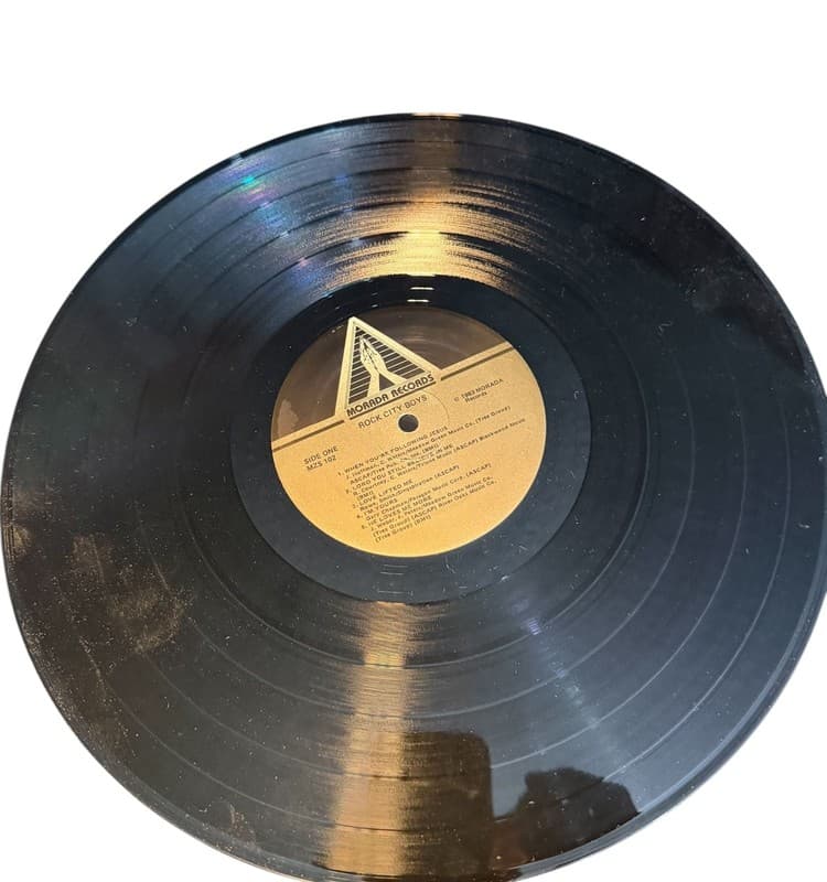 Vintage 1983 Rock City Boys LP Christian Rock Morada Records Vinyl Album - Thumbnail 3