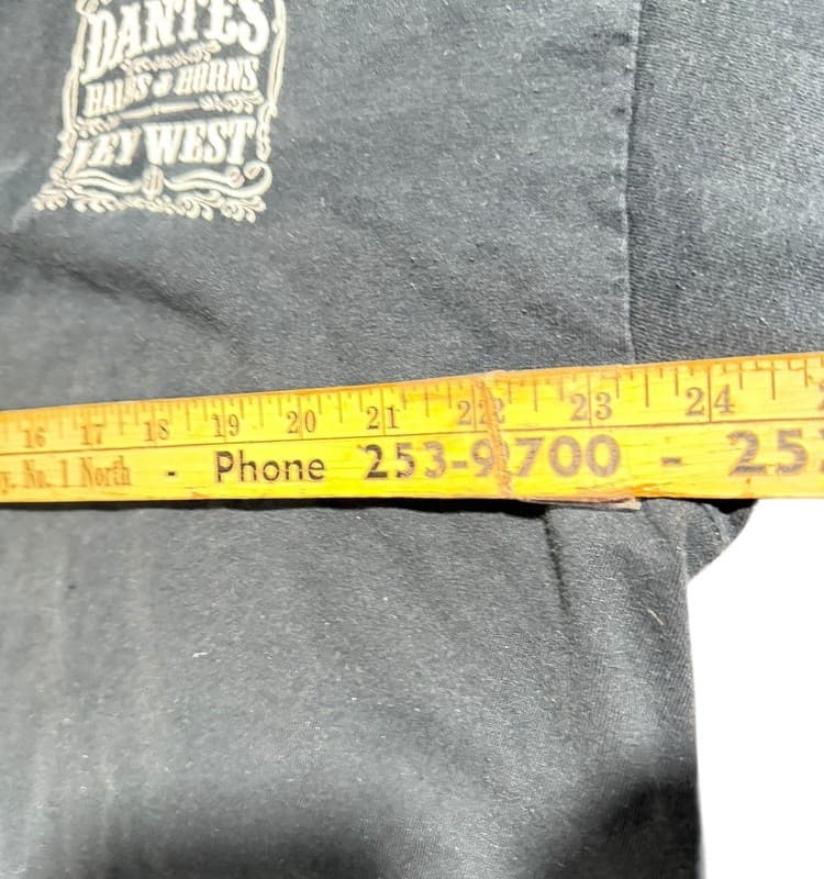 Dante’s Halos & Horns Key West Florida T-Shirt Men’s XXL Distressed - Thumbnail 8