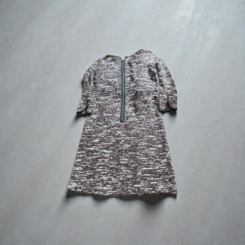 Ann Taylor Tweed Boucle Shift Dress - Thumbnail 3