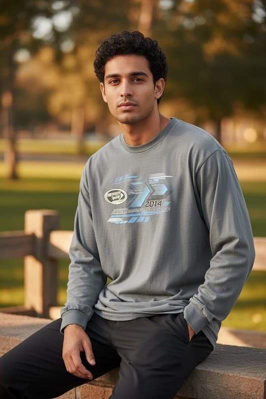 NASCAR Sprint Cup Series 2014 Schedule Long Sleeve T-Shirt - Thumbnail 2