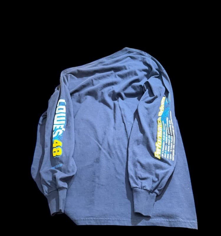 Jimmie Johnson #48 Lowe's Nascar Long Sleeve T-Shirt - Thumbnail 3