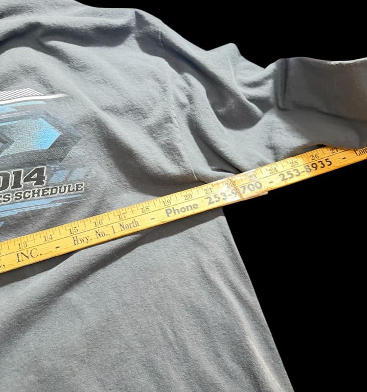 NASCAR Sprint Cup Series 2014 Schedule Long Sleeve T-Shirt - Thumbnail 6
