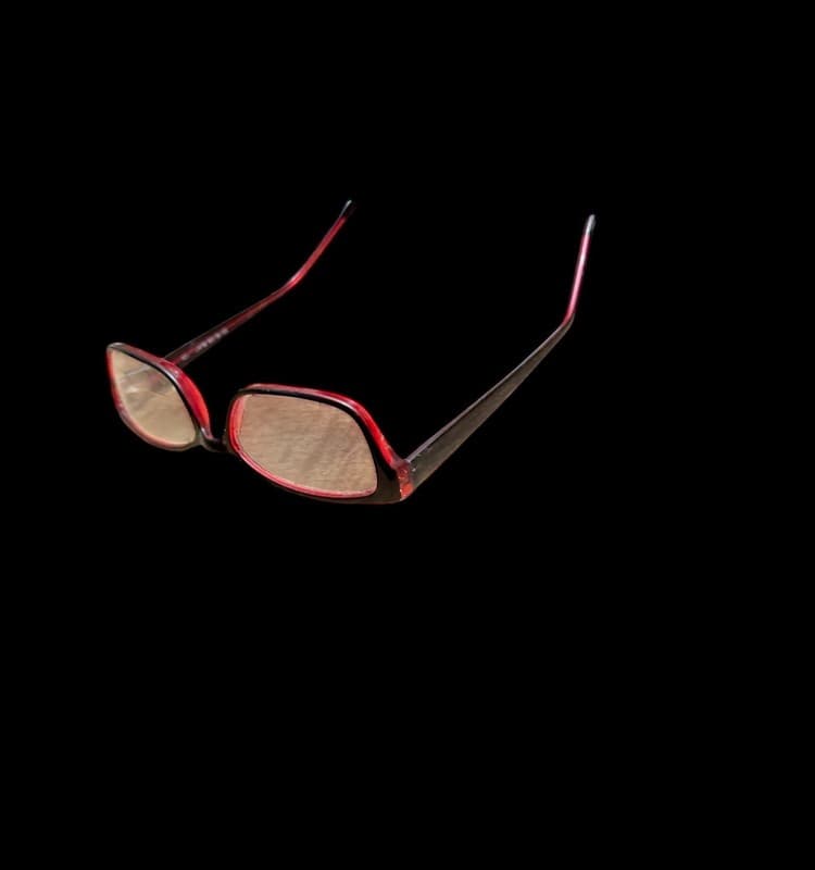 FOCUS Red Black Eyeglass Frames A03037 53 15 140 - Thumbnail 2