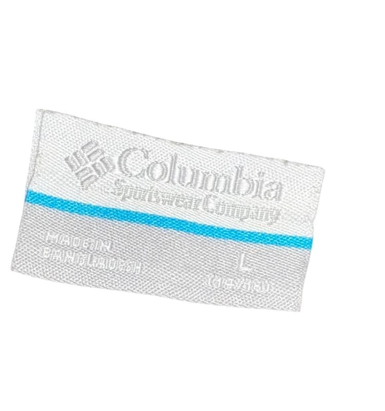 Columbia Women’s Fleece Jacket Green Red Zip Size Large Outdoor - Thumbnail 3