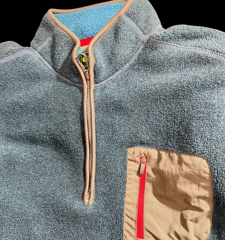 G.H. Bass & Co. Explorer Full Zip Fleece Jacket Mens XL - Blue - Thumbnail 3