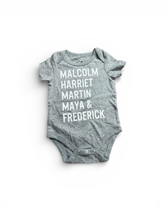 Malcolm Harriet Martin Maya Frederick Black Leaders Bodysuit - Image 1