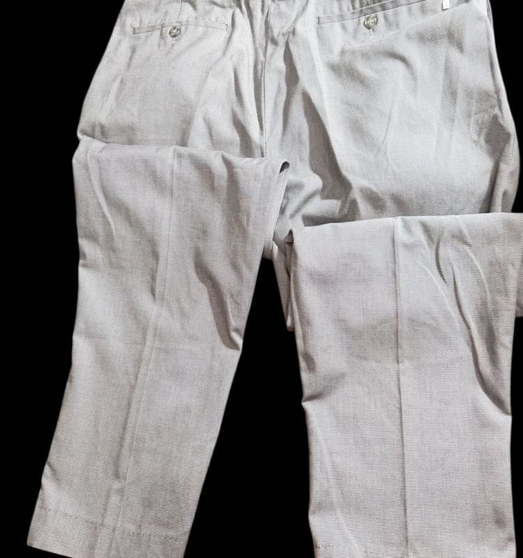 Banana Republic Men’s Dress Pants 40x32 Light Gray Tailored Fit Slacks - Thumbnail 2