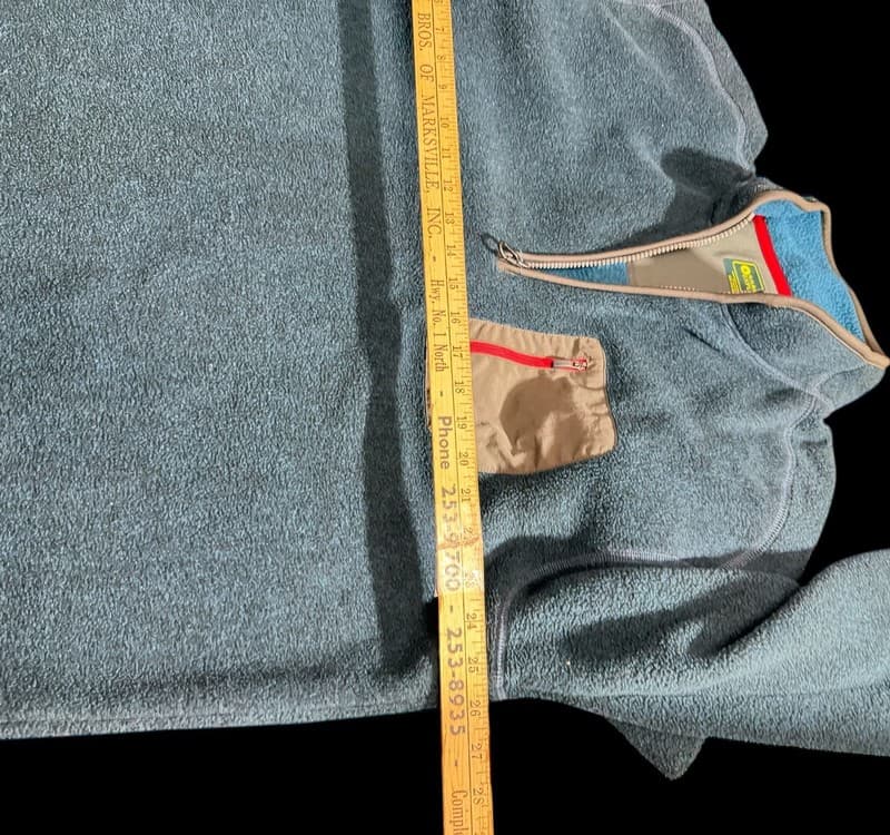 G.H. Bass & Co. Explorer Full Zip Fleece Jacket Mens XL - Blue - Thumbnail 6