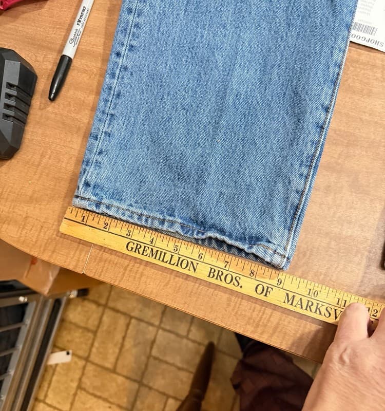 Levi’s 501 Original Fit Button Fly Blue Jeans Men’s W40 L30 - Thumbnail 9