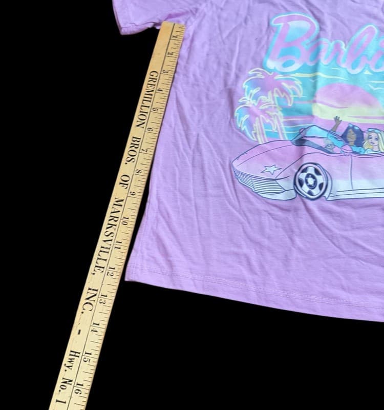 Malibu Barbie Pink Corvette T-Shirt - Thumbnail 6