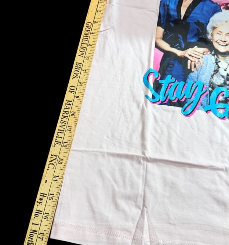 The Golden Girls Stay Golden Pink T-Shirt - Thumbnail 6