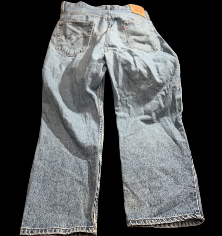 Levi’s 550 Relaxed Fit Jeans Men’s 34x30 Light Wash Zipper Fly Denim - Thumbnail 3