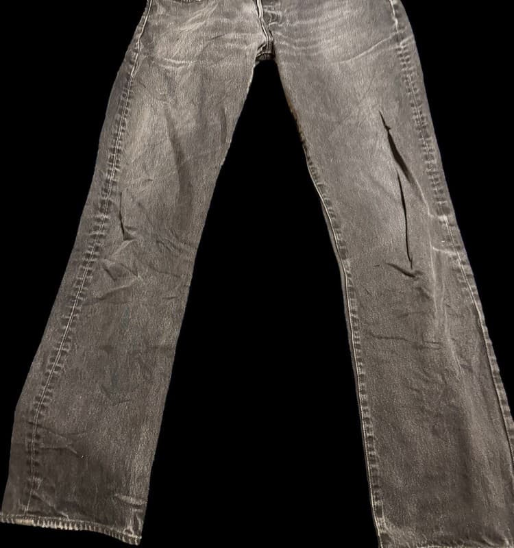 Levi’s 501 Original Black Jeans Men W36 L36 Button Fly Straight Leg - Image 1