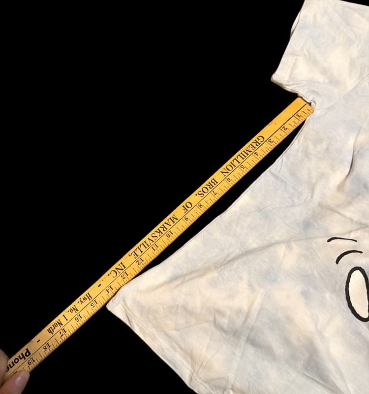 Peanuts Snoopy Joe Cool Tie-Dye Short Sleeve T-Shirt - Thumbnail 6