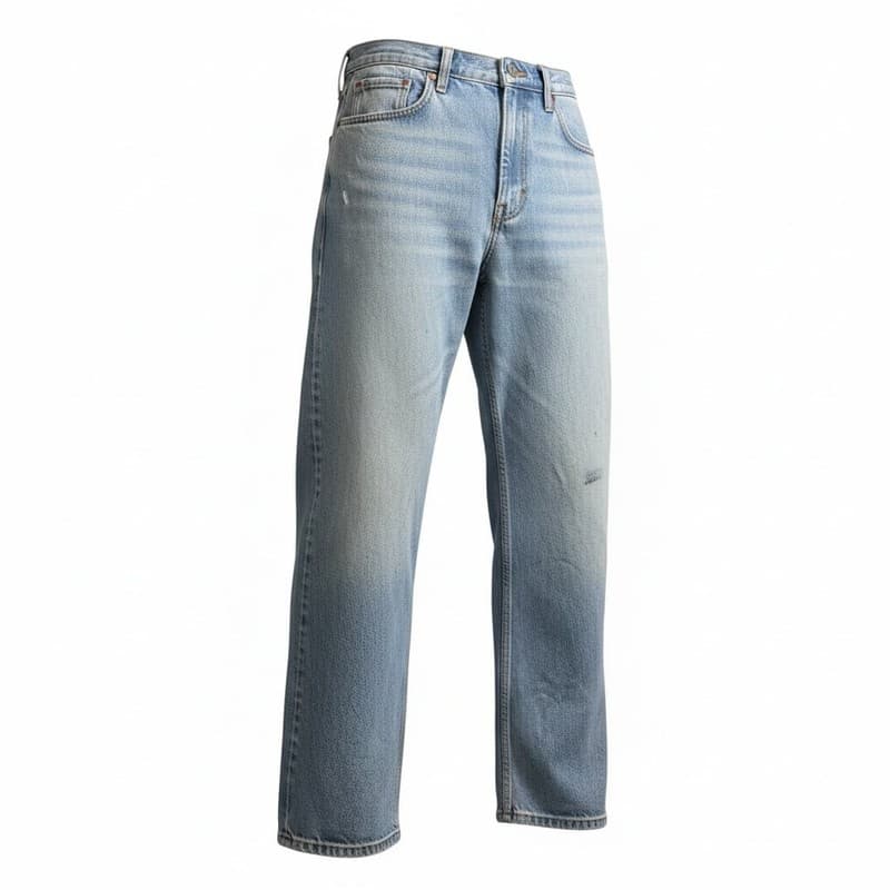 Levi’s 550 Relaxed Fit Jeans Men’s 34x30 Light Wash Zipper Fly Denim - Thumbnail 2