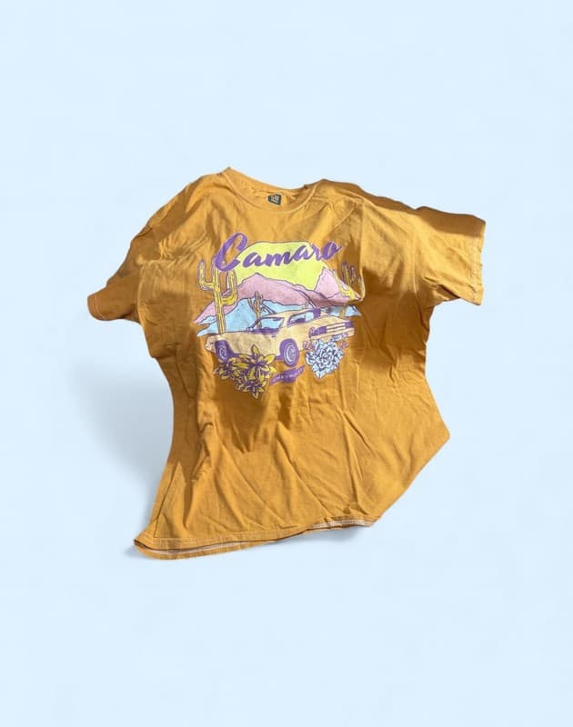 Woman's Chevrolet Camaro Cropped T-Shirt - Image 1