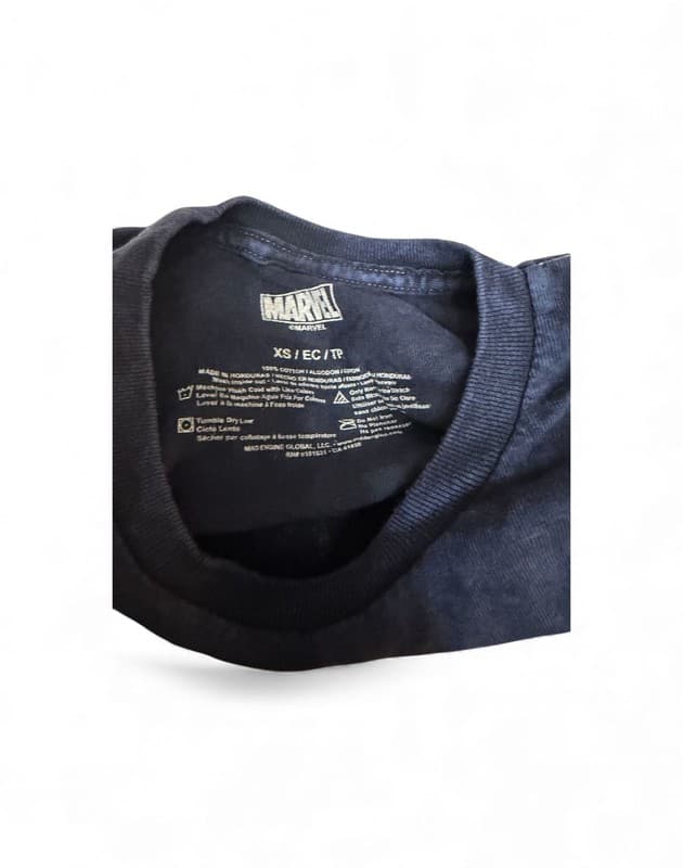 HUF x Marvel Spider-Man Graphic Tee Black - Thumbnail 4