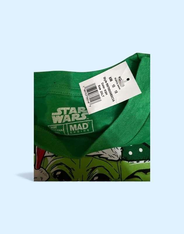 Star Wars The Mandalorian The Child Presents Are The Way T-Shirt - GREEN - Thumbnail 4