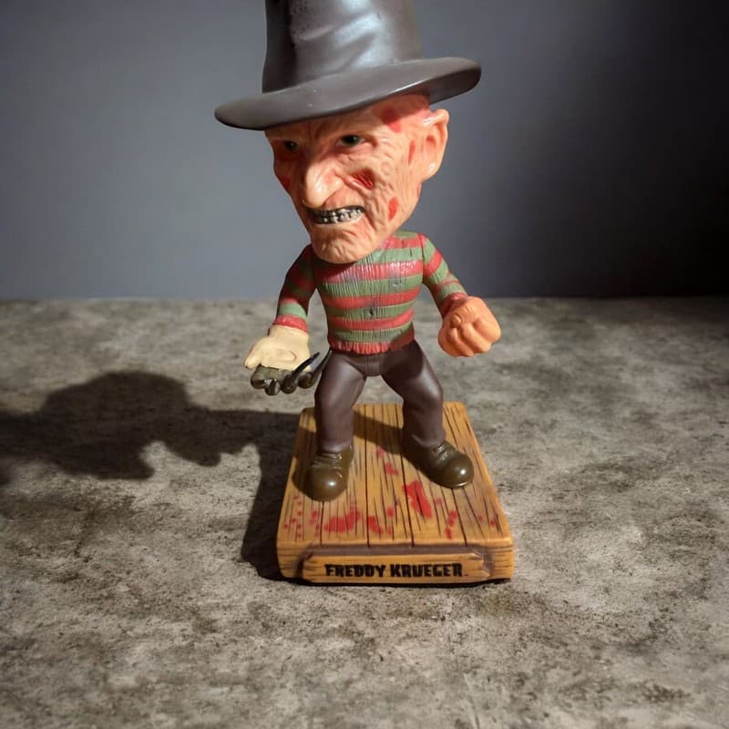 Funko Wacky Wobbler Freddy Krueger A Nightmare on Elm Street Bobble Head - Image 1