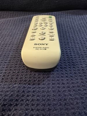 Sony RM-SC3 System Audio Remote Control Clean Tested Working OEM Genuine - Thumbnail 2