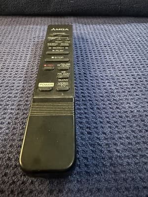 MGA VCR Remote Control VHS Player Vintage Mitsubishi Retro Japan Tested - Image 1