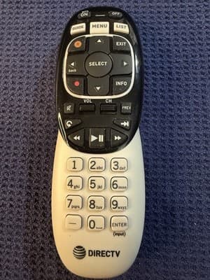 DirecTV RC73 Remote Control AT&T Satellite TV RF Lot of 2 w/ Batteries Included - Thumbnail 3