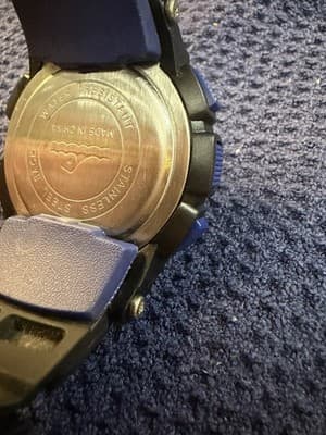 Lot 2 Vintage Watches Energia Triple Sensor Digital Sharp Quartz Parts Repair - Thumbnail 8