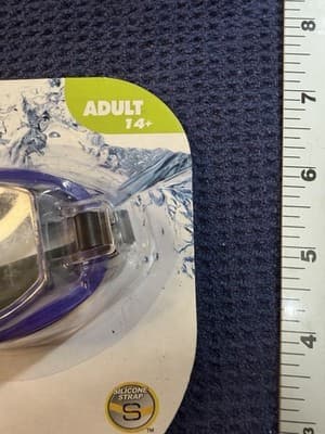 Bestway Hydro-Swim Deep Marine Adult Swimming Goggles Purple UV Polycarbonate NW - Thumbnail 2