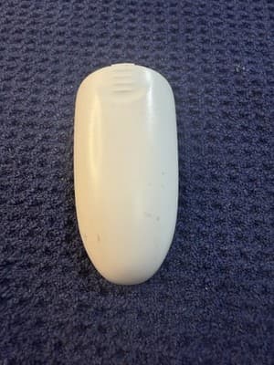 Replacement Battery Cover Door for Remote Control - White Plastic - Image 1