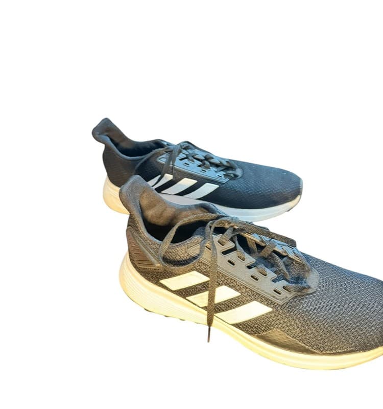 Adidas Duramo 9 Running Shoes Women’s 6 Black White BB7061 - Thumbnail 3