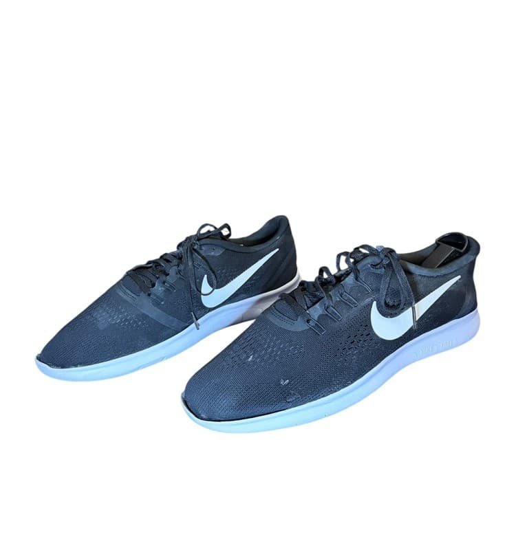 Nike Free RN Running Shoes Black White Men’s Size 15 - Thumbnail 3