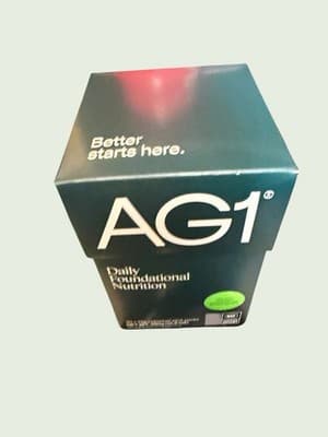AG1 Athletic Greens Powder Gut Health Supplement, 30x13 Stick Pack - Image 1